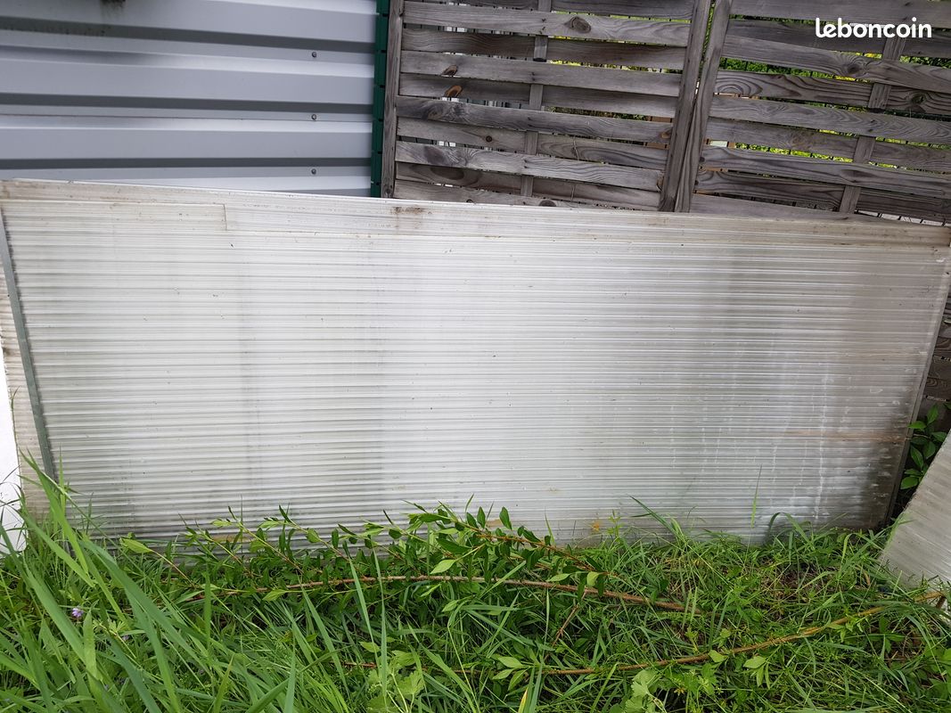 Plaques polycarbonate H1m, 1.20m L 2.40 et 3m (image 1)