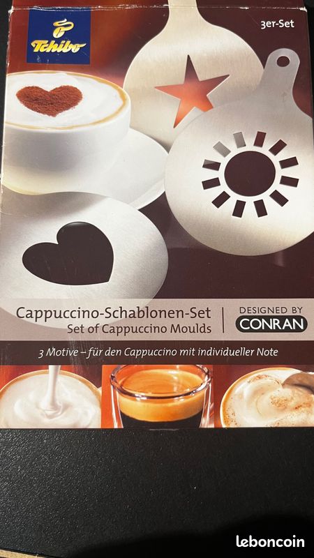 Pochoir à café pour cappuccino (image 6)