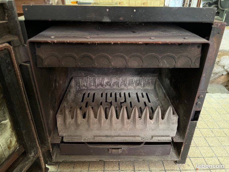 Insert a bois Deville 5kW buches de 40 cm (image 3)