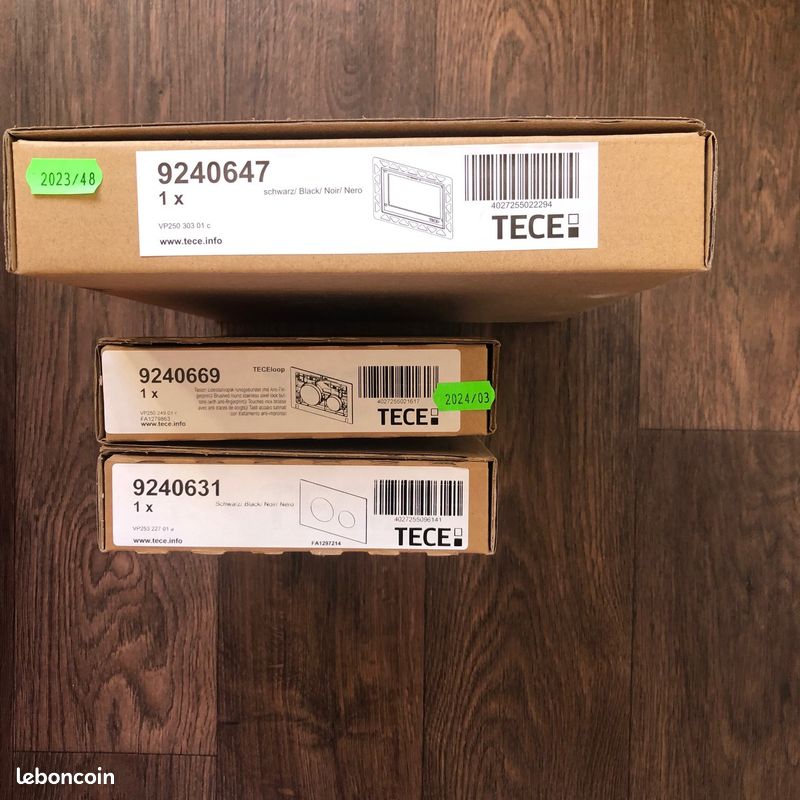 Plaque De Chasse D'eau TECE Double Pour Modèles 9240401