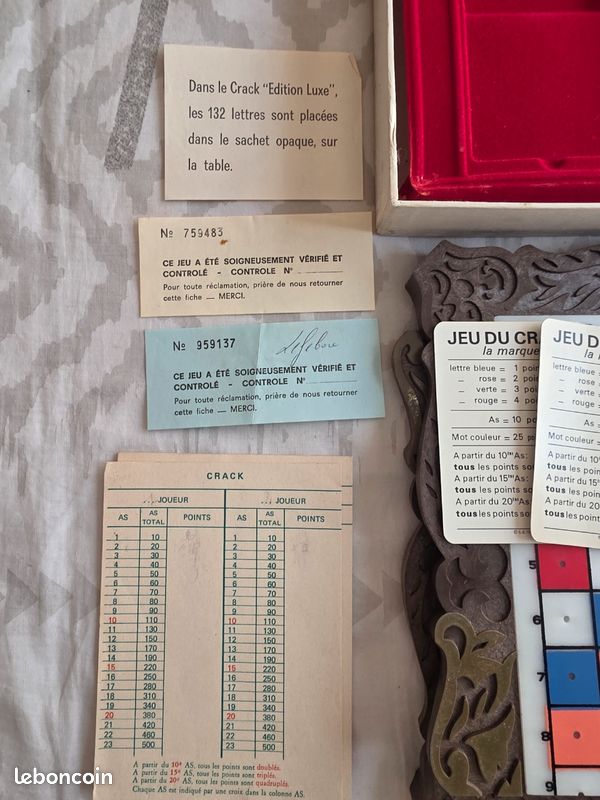 Jeu du crack edition luxe vintage complet (image 2)