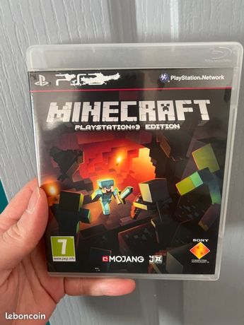Boîte De Jeu Minecraft PS3 Edition Pour PlayStation 3 - Sans Le Jeu - Bon état