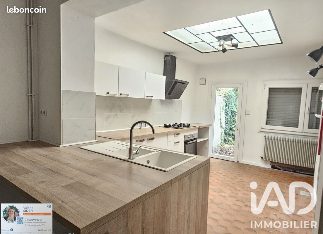 Maison 5 pièces 91 m² · à Aulnoye-Aymeries · 91 m² · 550 €/mois