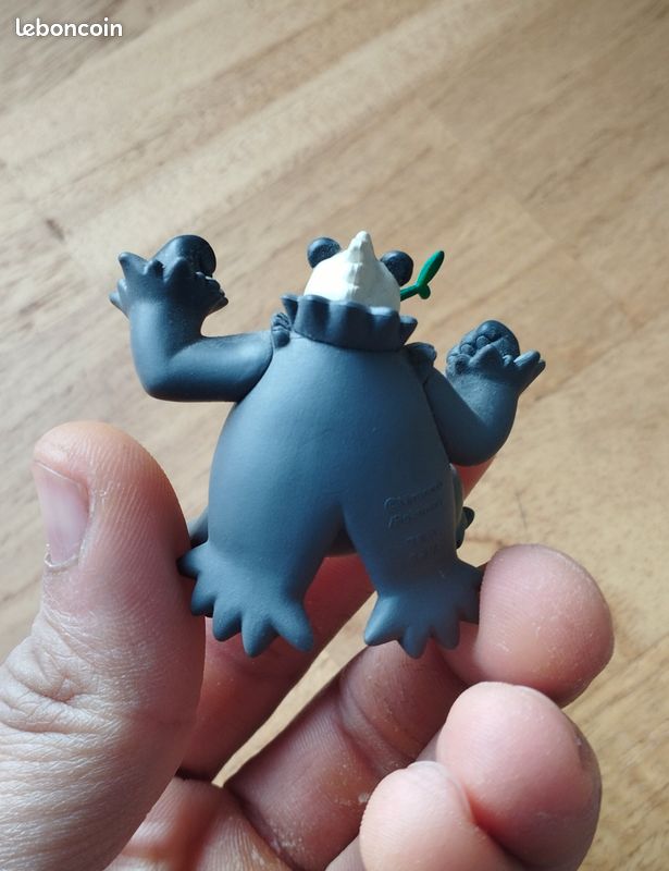 Figurine Pokémon Pandarbare 11 Cm – Combat Avec Attaque Au Poing – Articulations Multiples – Licence Officielle – Dès 4 Ans