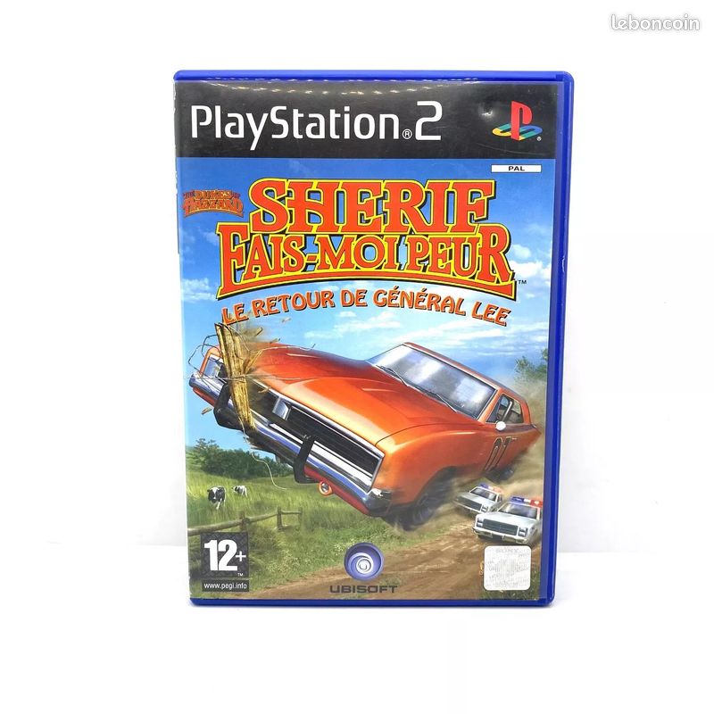 Jeu Sherif Fais Moi Peur PS1 Complet – Bon état, Disque Nickel, Testé
