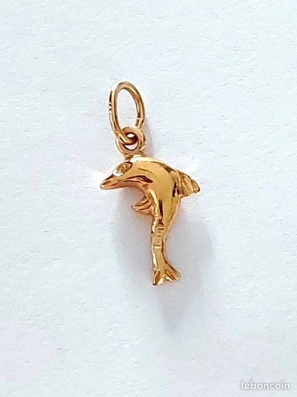 Ancien Pendentif Médaille Plaquer Or Breloque Art Déco art nouveau
