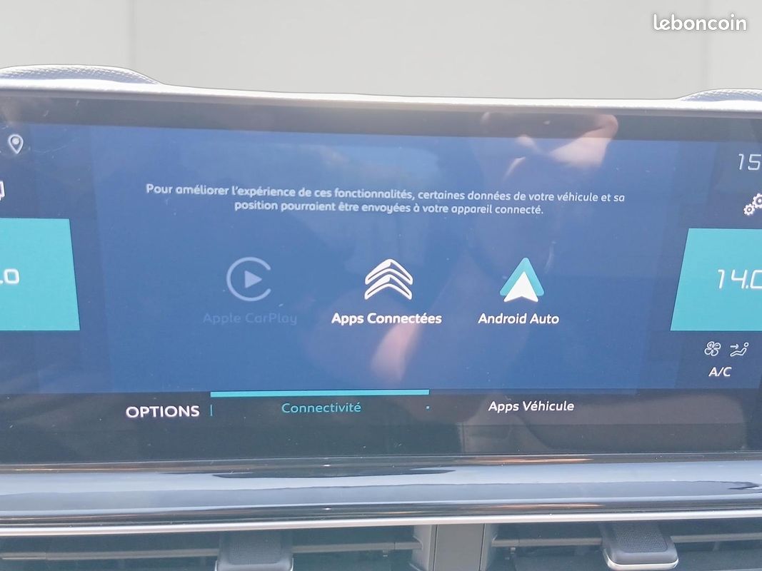 Citroen C5 Aircross 1.6 Hybride rechargeable 225 MAX + TOIT OUVRANT / VISION 360 / JANTES 19 / COFFR (image 18)