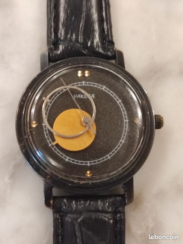 Montre Mécanique Vintage RAKETA Kopernik - Montre Homme Soviétique Des Années 1970 Fonctionnelle