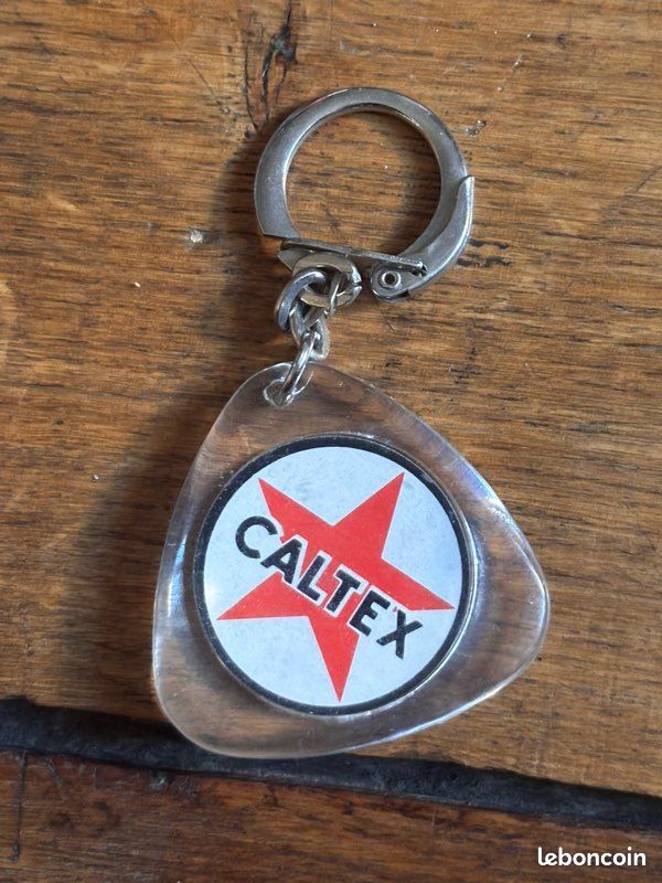 Ancien porte clefs clés vintage amortisseurs NEWTON France automobilia 1960s #2
