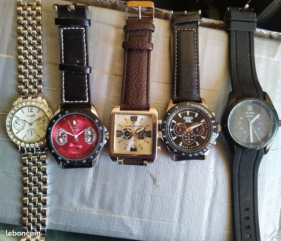 Lot de 5 montres (image 1)