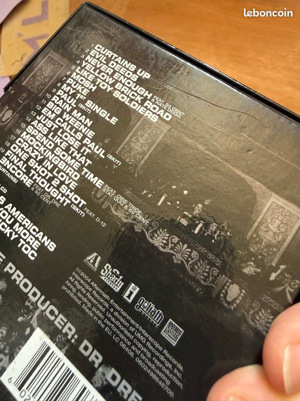 Coffret CD Eminem Encore (image 4)