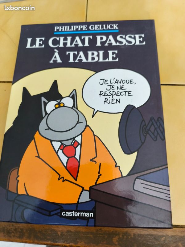 BD coffret Le chat passe à table double livrets 2014 (image 1)