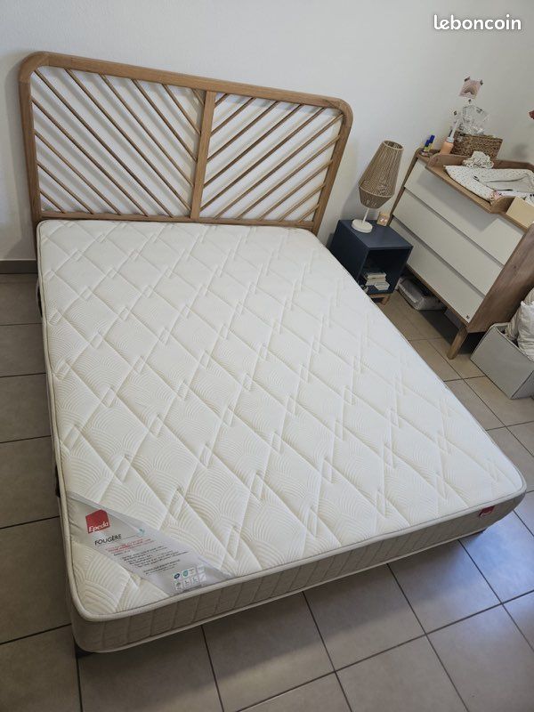 Matelas 160x200 cm - Fougère (Alinéa) - Soutien Ferme - Epeda (image 2)