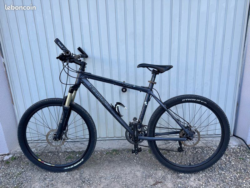 St 530 Rockrider 520 Mono Plateau Vélo Vtt St 530 S Noir Rouge 27