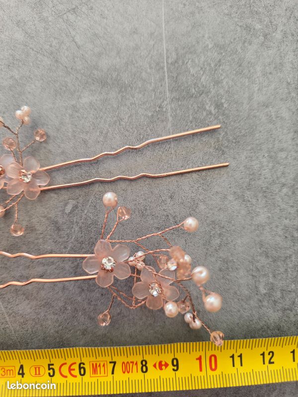 Barrettes cheveux mariage (image 3)