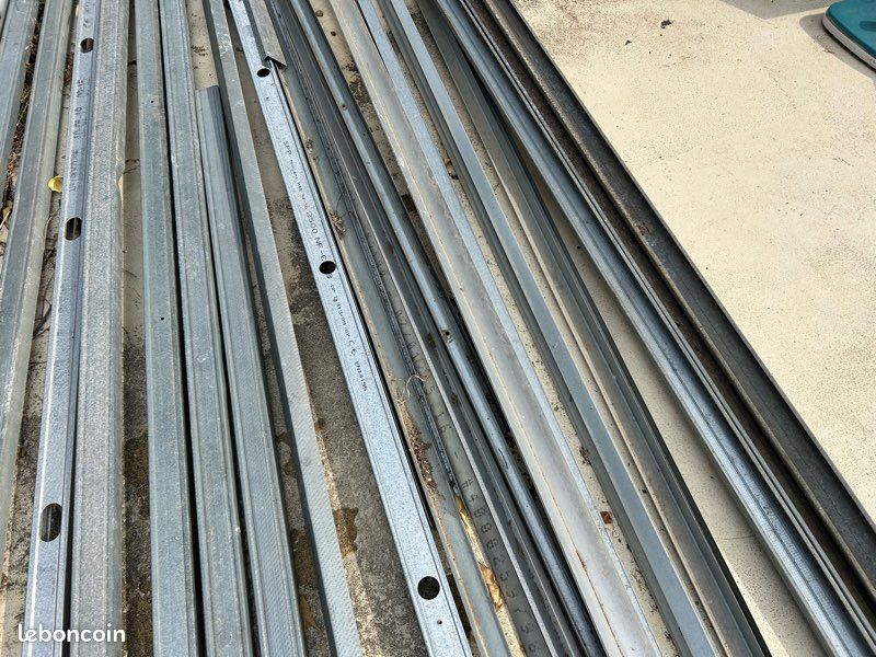 Lot ossature rail montant cornière placo (image 1)
