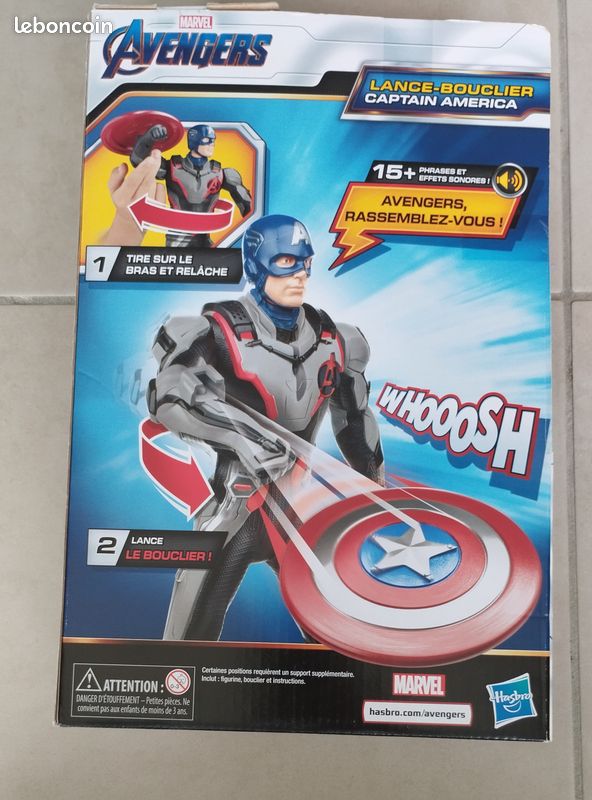 Marvel Avengers Lance Bouclier Captain America (image 2)