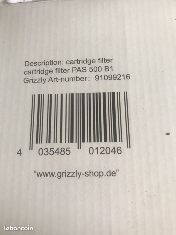 Filtre pour aspirateur (image 1)