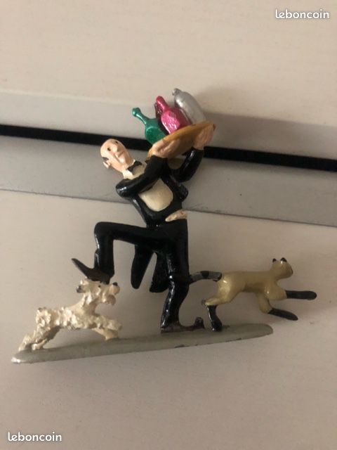 Figurine Pixi Tintin : Milou Et Le Siamois (7 Boules De Cristal) – 1991 – Collector