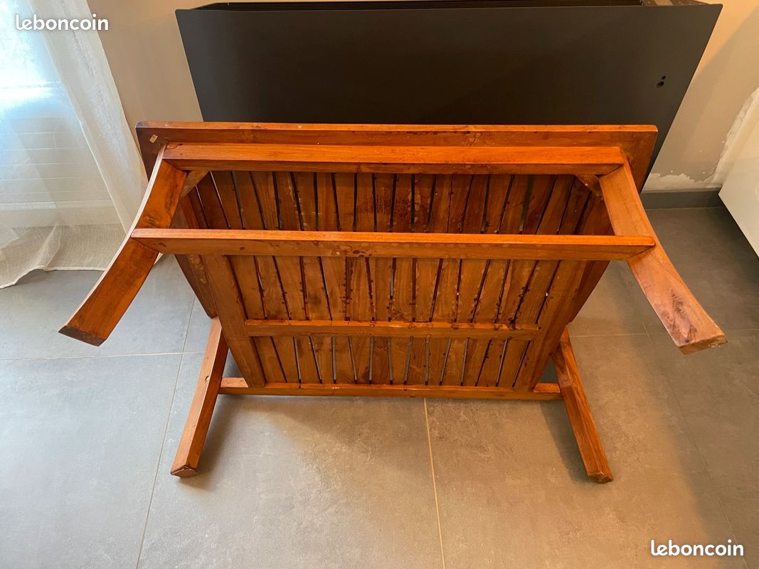 Table basse en teck (image 4)