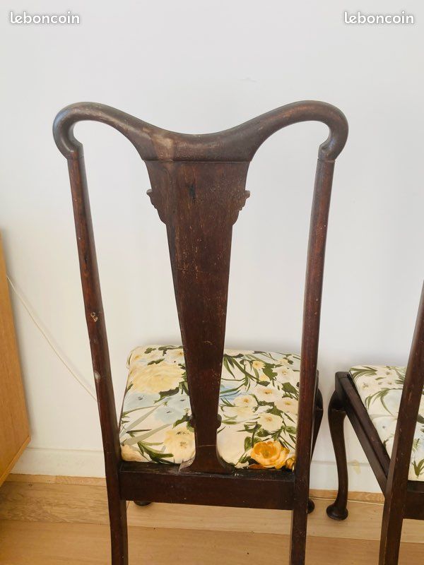 Lot 2 chaises Art Nouveau (image 8)