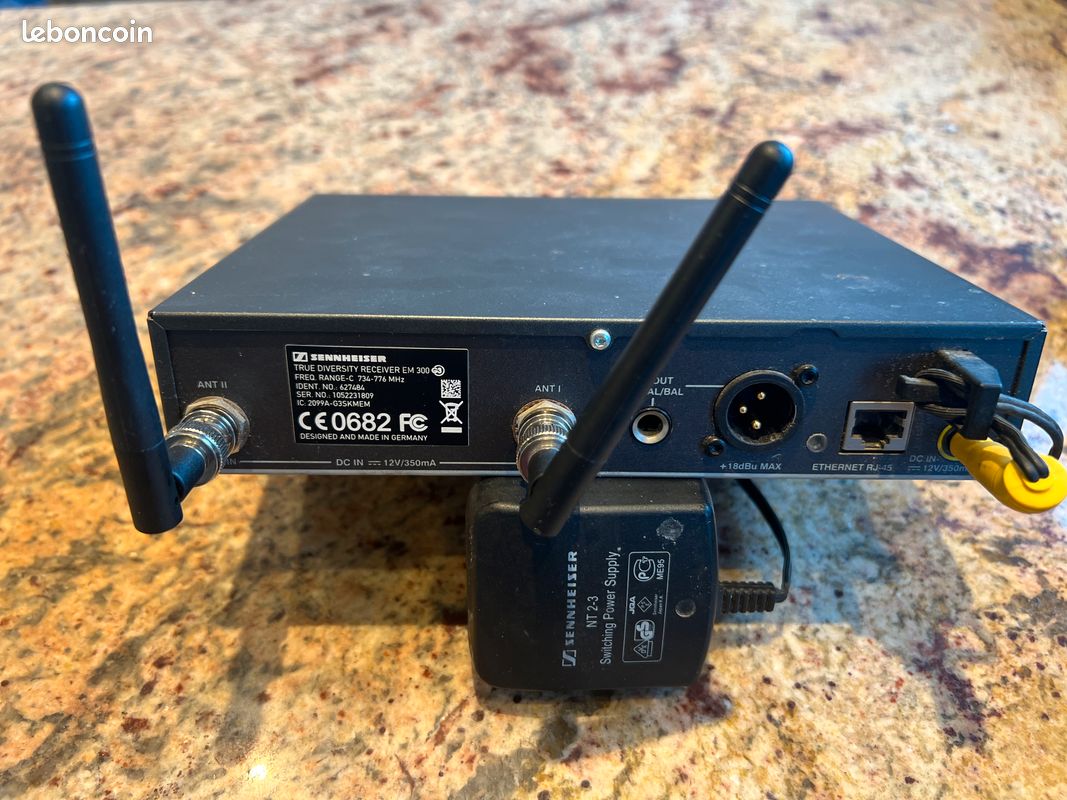 Récepteur HF Sennheiser EM2003 - 228 Mhz - Occasion Fonctionnel