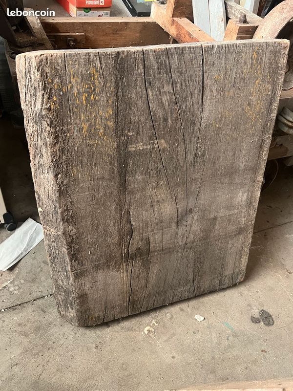 Ancien plateau en bois (image 3)