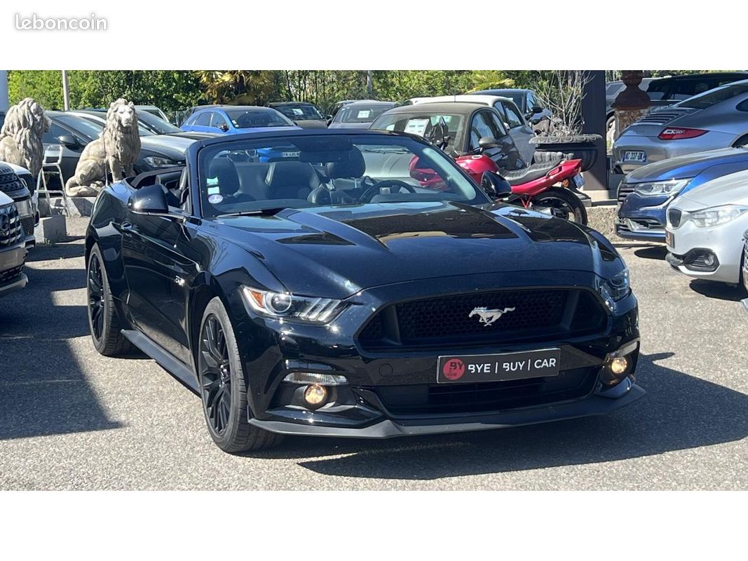 Ford mustang 5.0 v8 421 bva cabriolet gt - garantie 12 mois (image 2)