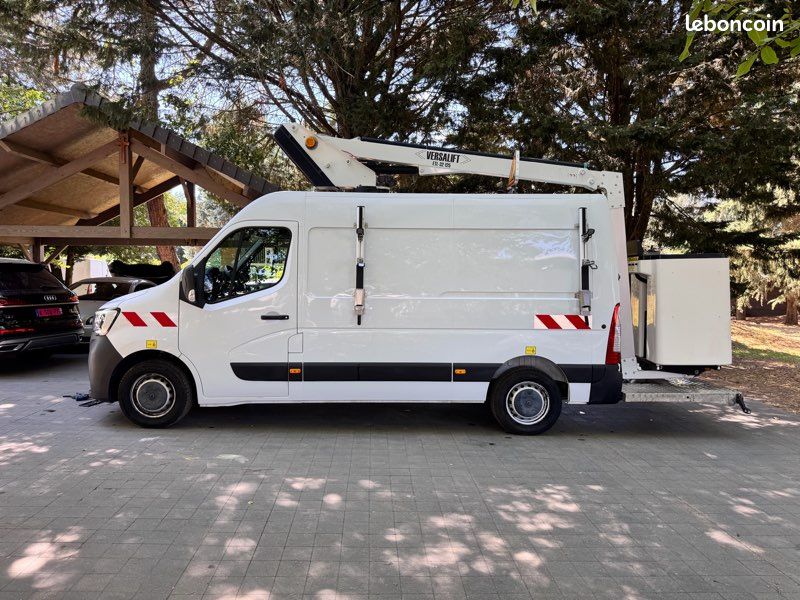 Renault Master nacelle f3500 l2h2 blue dci 145 versalift etl-32-125 fourgon traction 2020 – photo 7