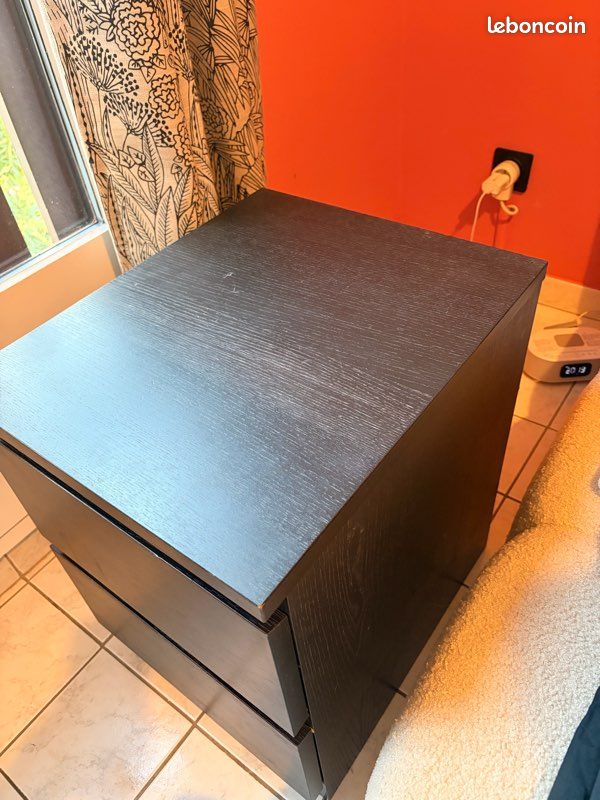 Commodes MALM IKEA noires (image 6)