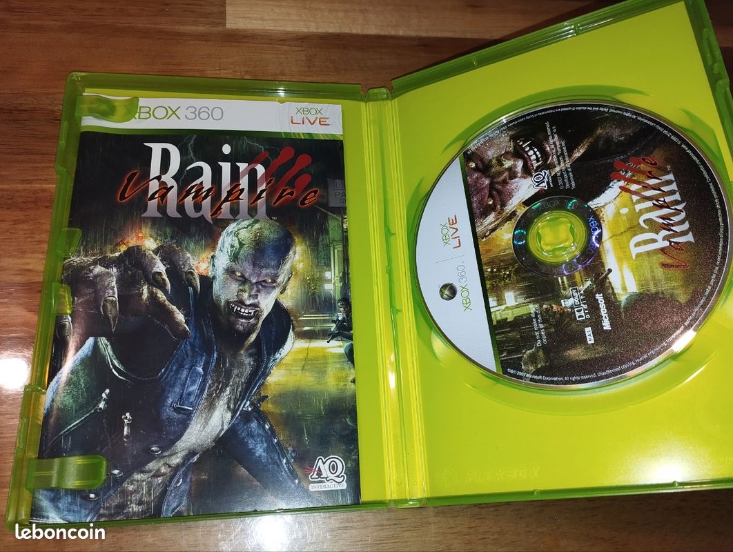 Vampire Rain Xbox 360 - Jeux Vidéo | Rakuten