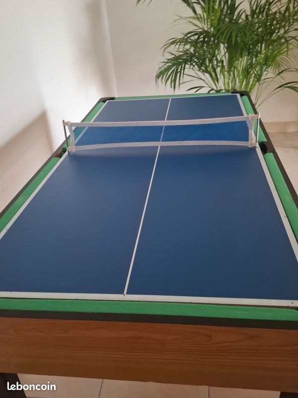 Table Multi-jeux / Baby-foot / Billard / Ping-pong / Air Hockey - Très bon état (image 17)