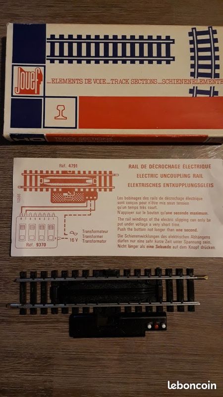 Rail Jouef Décrochage Electrique 4791 (image 3)