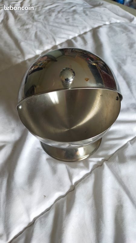 Pot a sucre de comptoir inox (image 1)