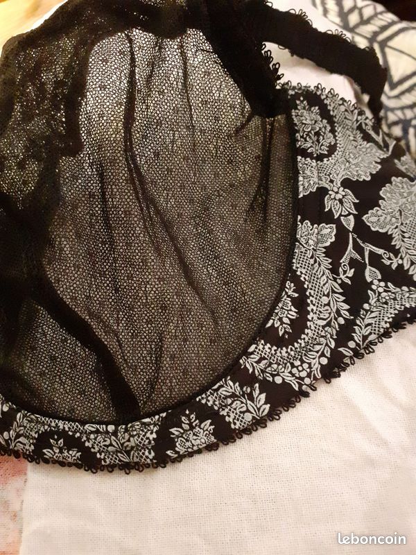Passionata ensemble neuf fond noir motifs blancs (image 5)