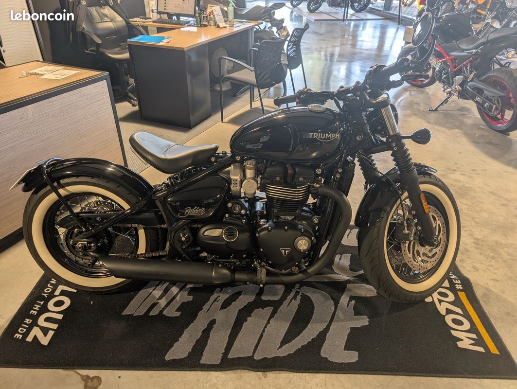 Triumph bonneville bobber 4336 km (image 6)