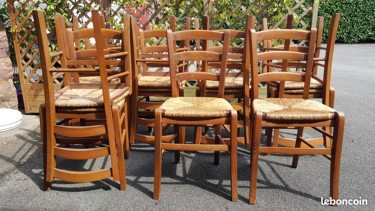 Chaises en paille (image 2)