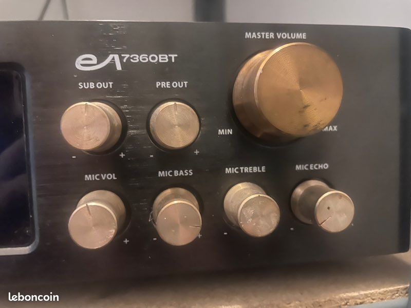 Ensemble Home Cinéma Évidence Acoustique + ampli Bluetooth 7.2 – 1100 W (image 8)