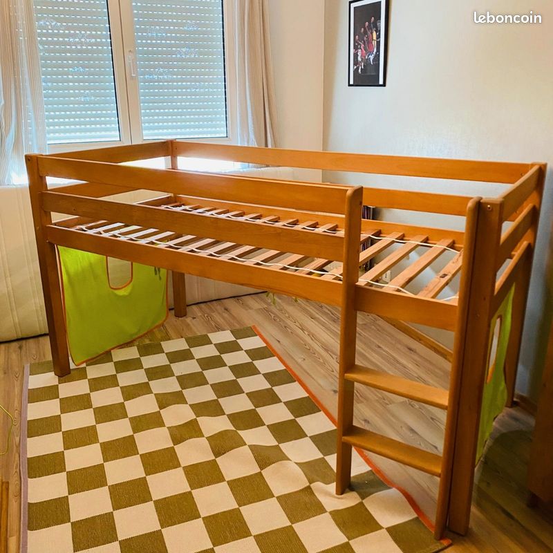 Lit enfant en bois (image 6)