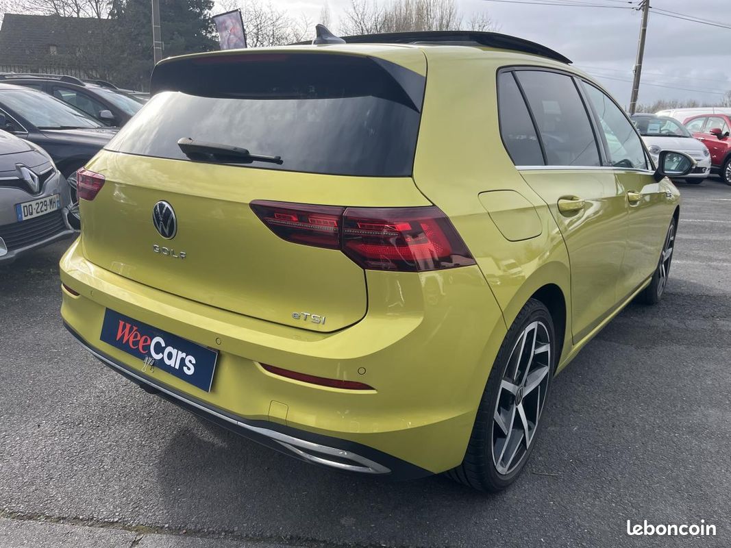 VOLKSWAGEN GOLF 1.5 eTSI OPF 150ch Style 1st DSG7 - Attelage/T.O/IQ Light/Sièges AV chauff/JA 18 (image 13)