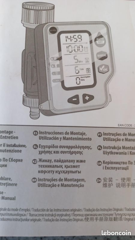 Kit d'arrosage automatique avec programmateur (image 1)
