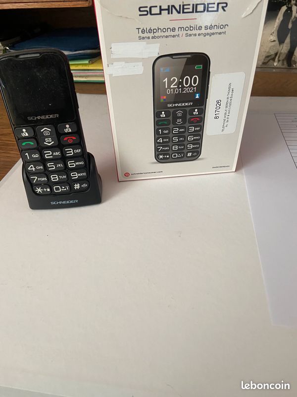 Telephone portable pour senior (image 2)