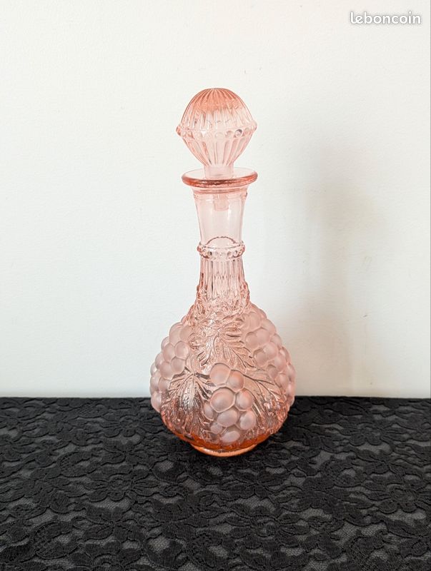 Tour De Cou Grappe De Raisins/ Perles/ Metal Dore/ Pate De Verre