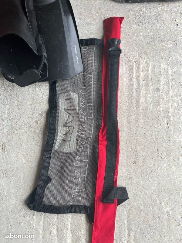 Float tube Hart rouge/camouflage AOR - pack complet, quasi neuf (image 6)