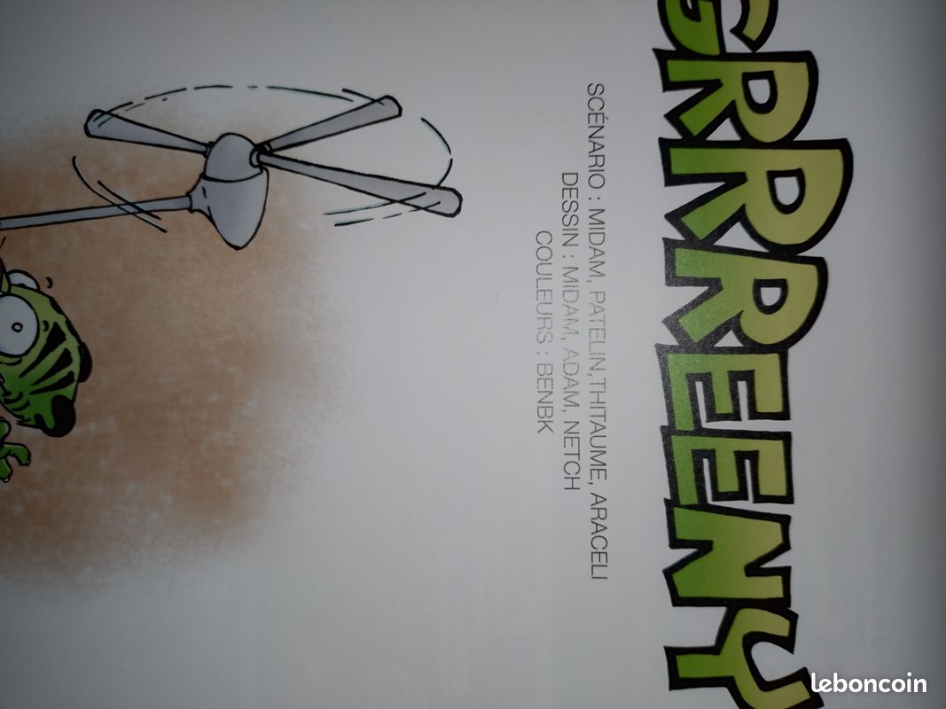Livre BD Grrreeny 1 Vert un jour, Vert toujours de Midam Edition Mad Fabrik (image 3)