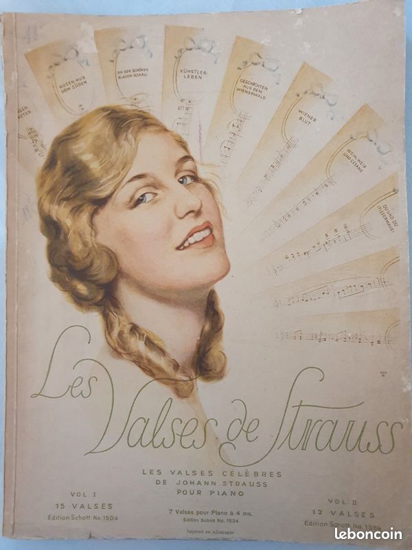 Partitions Valses de STRAUSS (image 1)