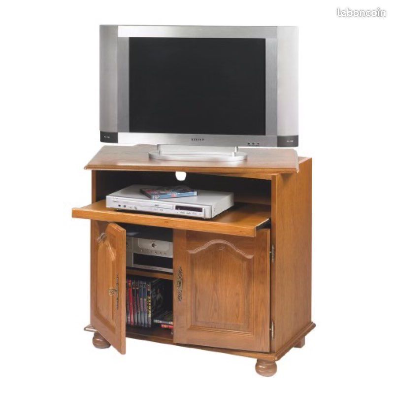 Meuble tv en chêne (image 1)