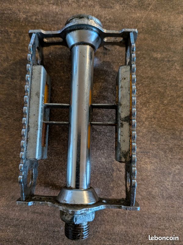 antique Lyotard paire de pédales-vélo ancien vieux vélo