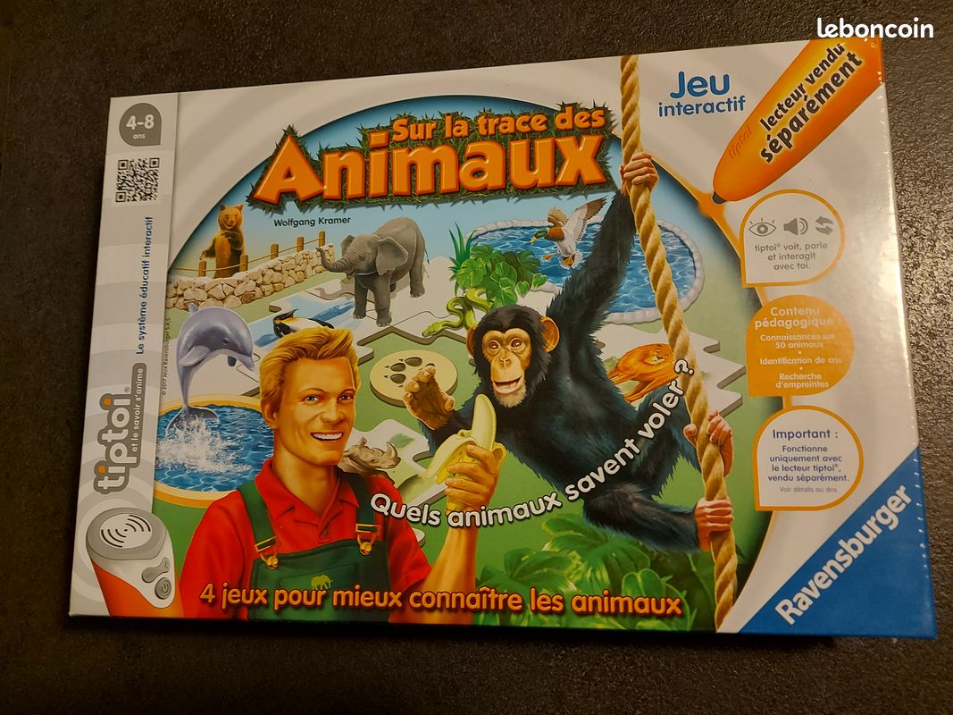 TIPTOI sur la trace des animaux édition Ravensburger NEUF (image 1)