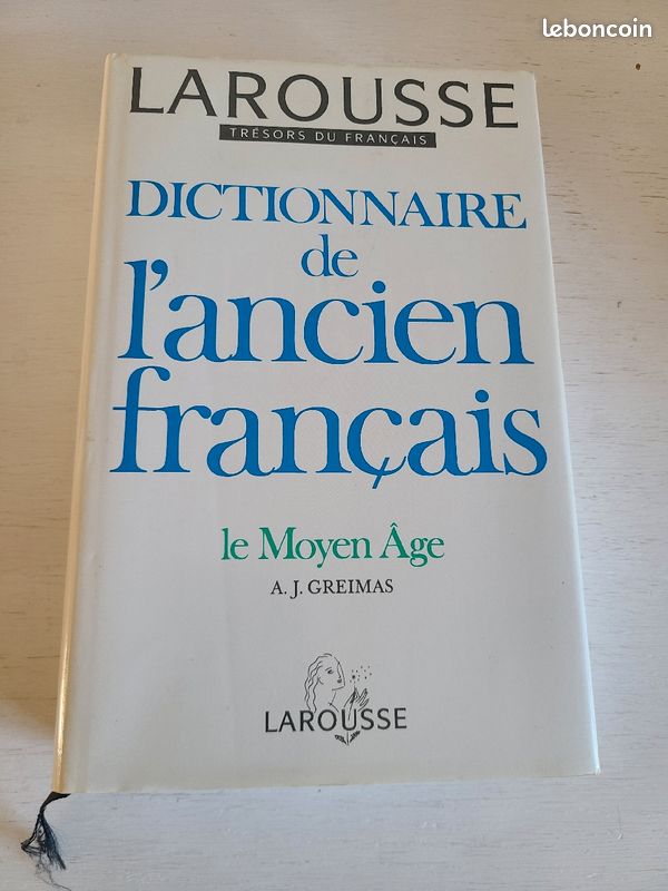 Dictionnaire de l'ancien français Larousse (image 1)